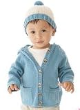 Review Kokobino  / Kokobino - Knit Your Own - Oversized Hoodie, Knitting Kit 12-48m EFM1041