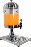 Juice Dispenser, 7.5 Quart, Stainless Steel