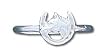 Solid Sterling Silver Horse Shoe Ring
