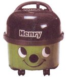 Numatic Henry vacuum cleaner Green