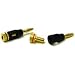 Screw On-banana Speaker Connec