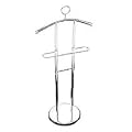 Axxentia Bad 282180 Stummer Diener Amalita, verchromt, mit schwerer Bodenplatte, 120 cm hoch