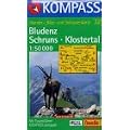 Kompass Karten, Bludenz, Schruns, Klostertal (Nr.32)