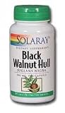 Black Walnut Hull 500 mg By Solaray - 100 Capsules