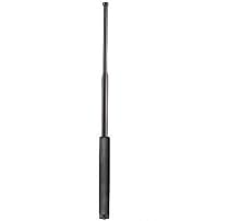 Hochwertiger Teleskop-Abdr&auml;ngstock schwarz "lang" mit Moosgummigriff - L&auml;nge ge&ouml;ffnet 53 cm, geschlossen 20 cm