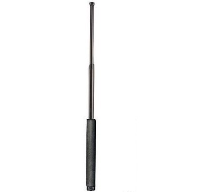 Hochwertiger Teleskop-Abdr&auml;ngstock schwarz "lang" mit Moosgummigriff - L&auml;nge ge&ouml;ffnet 53 cm, geschlossen 20 cm