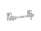 Review Securit  / Securit S2557 Cabin Hook Brass 100mm