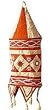 ShalinCraft Lampshades Multicolored Applique Embroidered Fabric Indian-Style (clamp076)