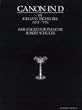 Canon in D - Piano Solo - Sheet Music