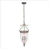 142-HN - Hudson Valley Hanover 3-Light Pendant in Historic Nickel