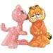 Arlene Kissing Garfield Magnetic Salt & Pepper Shakers 4" H