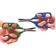 Dual Control Training Scissors - 1" rounded tip blades - Right Hand