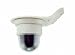Dome Dummy Camera w/ LED light: Wall or Ceiling Mounted