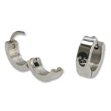 316L Stainless Surgical Steel Earrings with matte polish and laser cut design