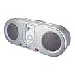 iHOME2GO - PORTABLE SYSTEM FOR YOUR iPOD WITH FM RADIO (WHITE). CAR AND POWER ADAPTER INCLUDED. UNIQUE GIFT IDEA(iH31W).