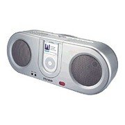iHOME2GO - PORTABLE SYSTEM FOR YOUR iPOD WITH FM RADIO (WHITE). CAR AND POWER ADAPTER INCLUDED. UNIQUE GIFT IDEA(iH31W).