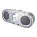 iHOME2GO - PORTABLE SYSTEM FOR YOUR iPOD WITH FM RADIO (WHITE). CAR AND POWER ADAPTER INCLUDED. UNIQUE GIFT IDEA(iH31W).