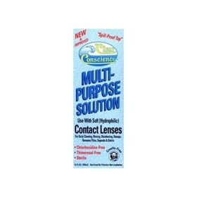 Clear Conscience Multi Purpose Solution For Soft Contact Lenses -- 12 fl oz