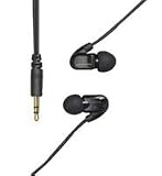 Audio-Technica QuietPoint Passive Noise-Reducing In-Ear Headphones Black