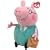 Ty Beanie Baby Peppa Pig - Daddy Ty Beanie Buddy Large Plush Toy
