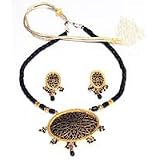 Gemstone Beaded Necklaces Chokar Pearl Strands Women Indian Style 17 inches