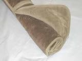 Bowser Luxury Quilted Pet Mat-COCOA/KHAKI -Medium