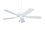 Emerson Ceiling Fans CF652WW 52" Summer Night - Appliance White - Damp Loca ....