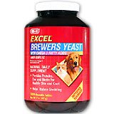 Eight In One Products K778 Excel Brewers Yeast with Omega 3 Fatty Acids and Garlic 1000 tabs for Dogs and Cats