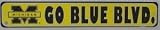 Michigan Wolverines Street Sign **
