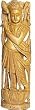 Wood Carving Lord Krishna Statues 15 x 4.5 inches