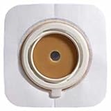 SUR-FIT AutoLock Cut-to-Fit Stomahesive Skin Barrier - Fits 2 5/8" to 3 1/2" Stoma - 4" Flange - 6" x 6" Overall - Box