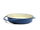 Le Creuset Cast Iron Tart Tatin Dish, Graded Blue, 25 cm