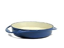 Le Creuset Cast Iron Tatin Dish, Graded Blue, 25 cm