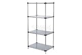 Nexel Galvanized Steel Shelving 48'W X 24'D X 63'H