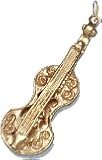 Violin , 14K Gold Charm