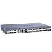 Electronics : Netgear ProSafe 48 Port Fast Ethernet (10/100) Layer 3 Managed, Stackable Switches With 4 Gigabit Ports