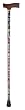 Duro-Med Adjustable Folding Fancy Cane, Floral