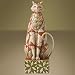 Heartwood Creek by Jim Shore - Orange Cat on Star Abraham #114420
