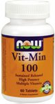 Vit-Min 100 by NOW Foods - Vitamins (90 Tablets)