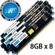 64.0GB Mac Pro Early 2009 Memory Matched Set (8GB x 8) PC-8500 1066MHz DDR3 ECC SDRAM Modules