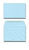 4 1/8 x 6 1/8 Invitation Envelope - (4x6 Photo) Exact Offset Blue Wove (100)