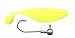 Zandershad 10cm inkl. Haken, feuergelb