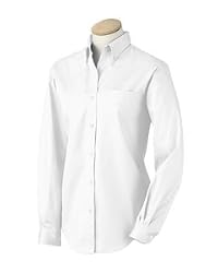 Van Heusen - Ladies' Wrinkle-Resistant Blended Pinpoint Oxford