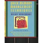 Quick Memory Management Techniques