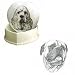 Bull Mastiff Heart Box, Porcelain by Rosalinde (4' x 2')