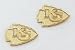 Kansas City Chiefs Arrow Head Earrings - M962