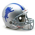 NFL Authentic Throwback Football Helmet by Riddell – Lions