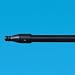 Fiberglass Mop Handle with Plastic Threaded End, 60 Length