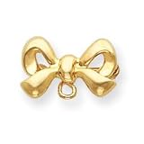 14k Bow Pin Ring for Attachments - JewelryWeb