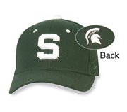 Michigan State Spartans Fitted Zephyr College Cap